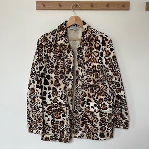 & Other Stories Leopard Print Jacket